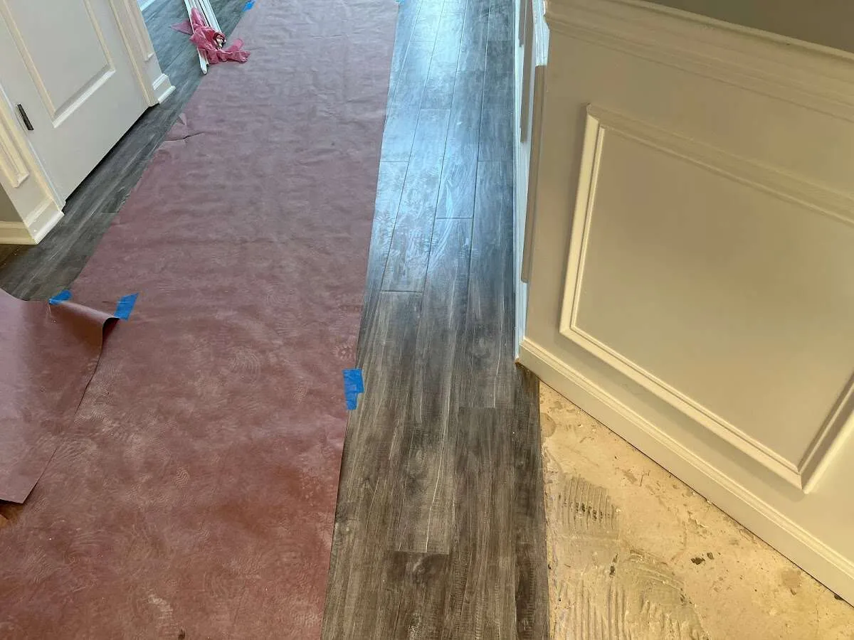 Completed marble shower restoration in Hightstown